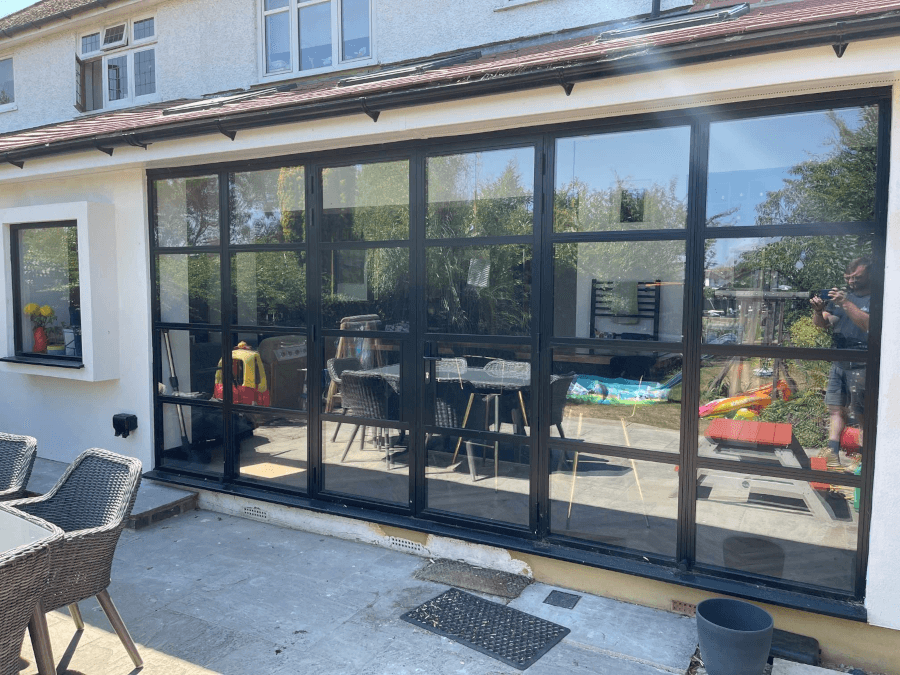 Aluminium Doors External view