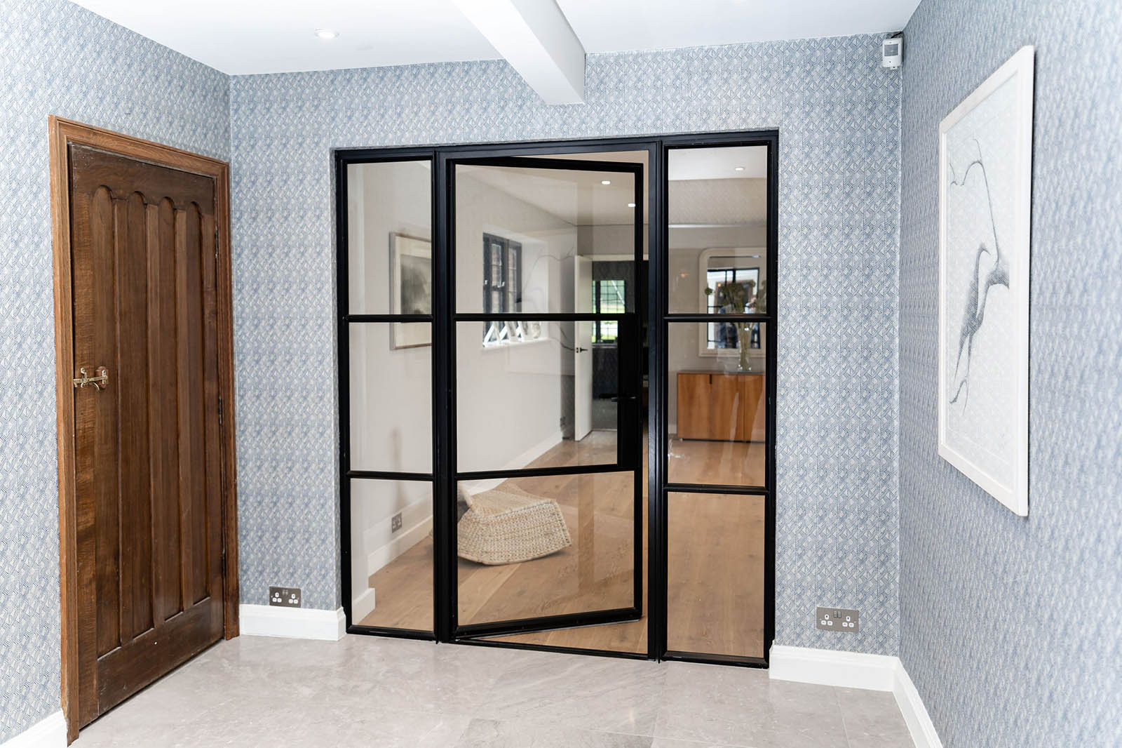 Homelight hinged door